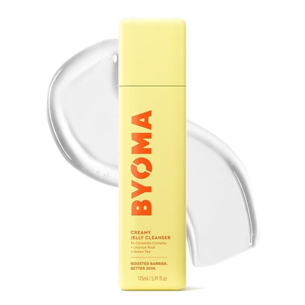 BYOMA Creamy Jelly Cleanser Hydrating Facial Cleanser Barrier Repair White 5.9oz